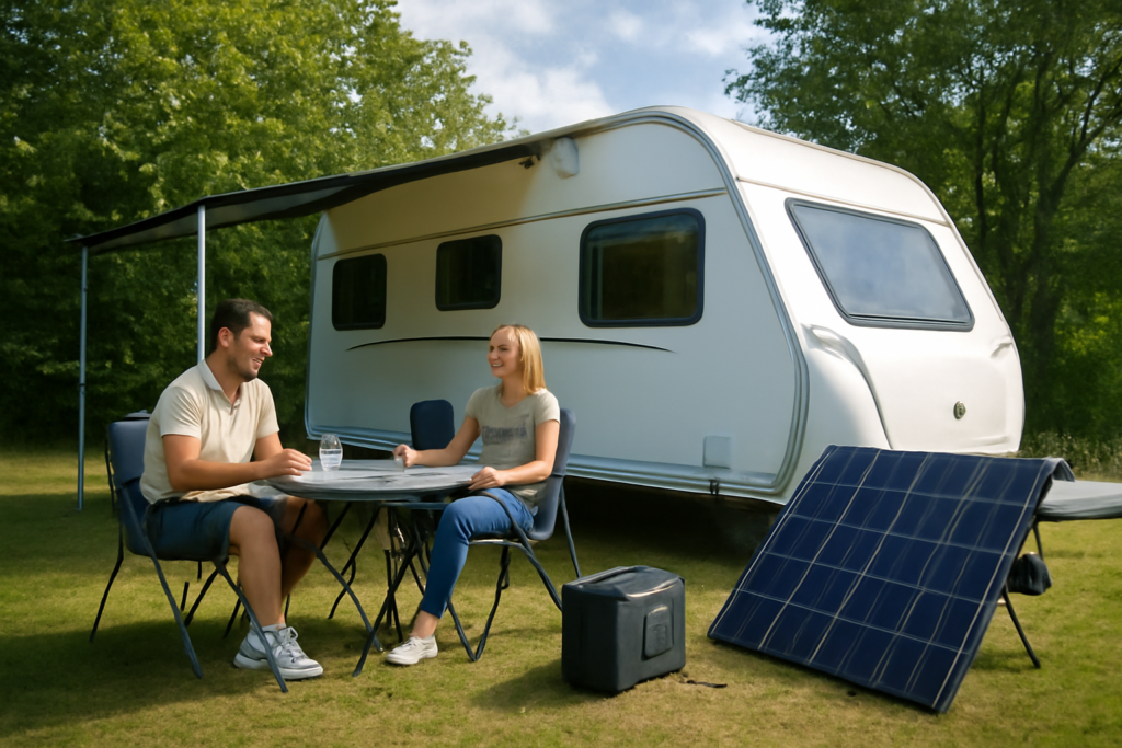 Autark campen ohne Landstrom