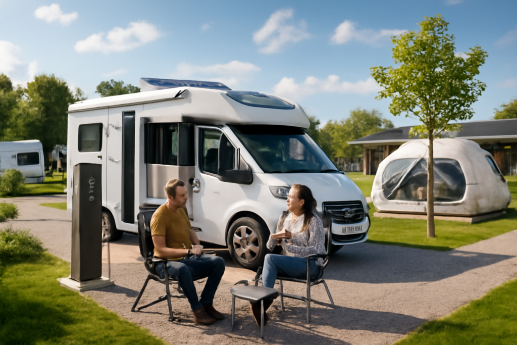 Campingplatz der Zukunft