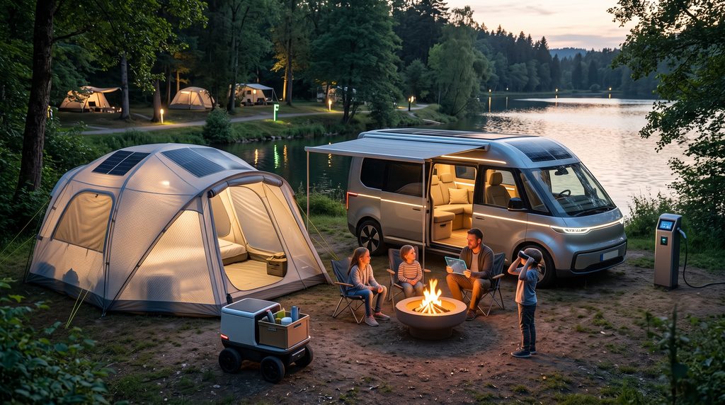 Smartes Camping
